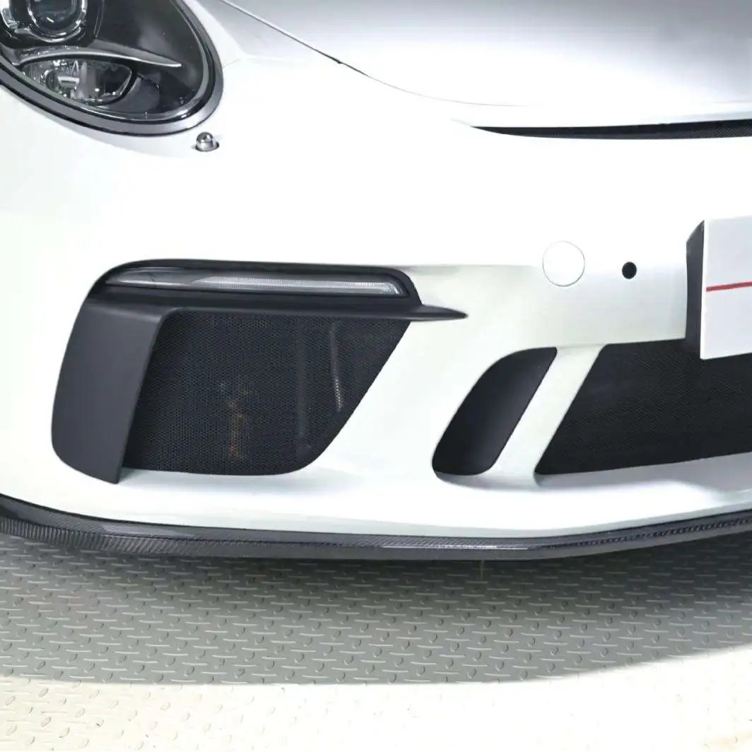 High Quality GT3 Style Front Lip Bumper for 911 Carrera 17-19 Upgrade Carbon Fiber Body Kit Auto Parts